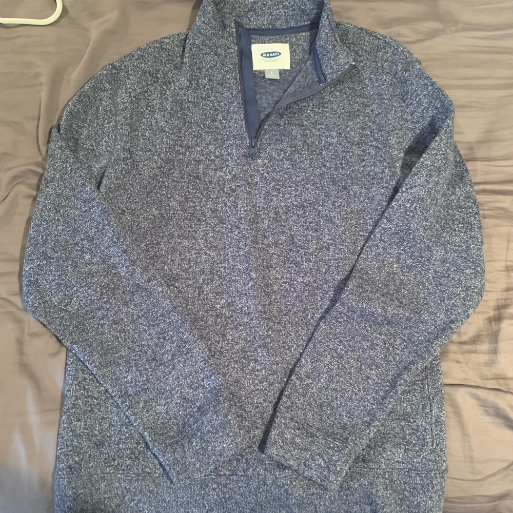 Mens Old Navy Quarter Zip Pullover